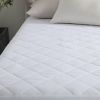 Soft Breathable Mattress Pad Cover, Diamond Quilted with 16