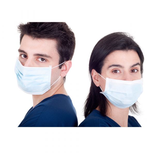 Disposable Protective Mask Added Melt Blown Fabric Layer (50pcs)