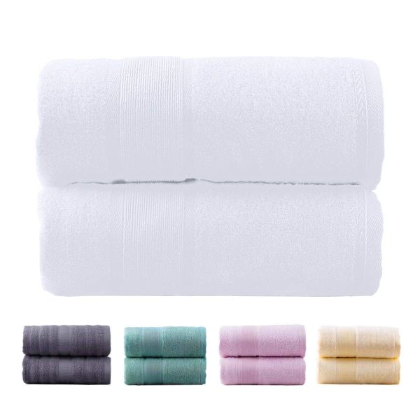Jml Bamboo Bath Towels 2 Piece Luxury Bath Towel Set for Bathroom(27