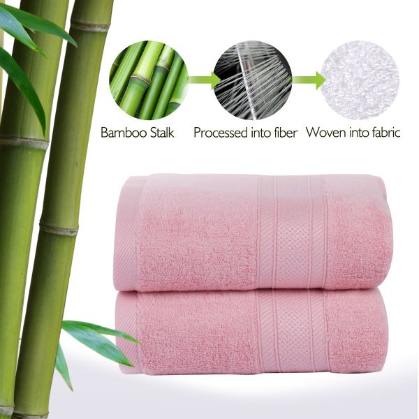 JML Bamboo Bath Towels(2 Pack, 27