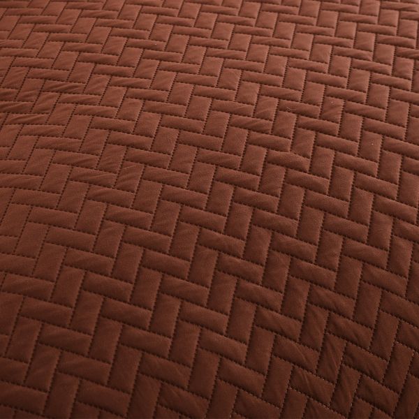 JML Quilt Set 3-Piece Bedspread Coverlet with Shams - Soft Brushed Microfiber, Lightweight Hypoallergenic All-Season Quilt Bedding (Mocha Bisque)