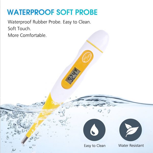 JML Digital Thermometer For Fever, Oral，Rectal and Underarm Use - Easy Accurate and Fast Reading 60-Second Medical Thermomether