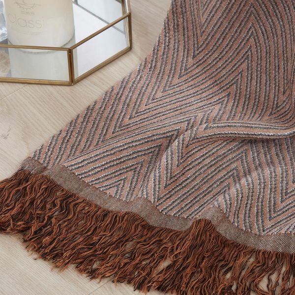 JML Throw Blanket Soft Jacquard Organic Bamboo Cotton Throw Blanket for Couch Shawls and Wraps Cotton Blanket with Tassels for Bed Home Sofa Chair Travel Lap Summer Adult,50