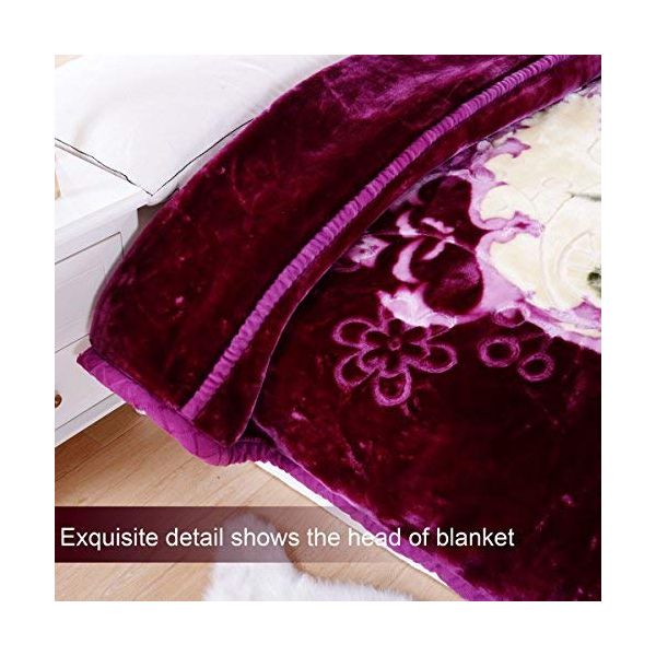 JML Fleece Blanket, Plush Blanket King Size 85