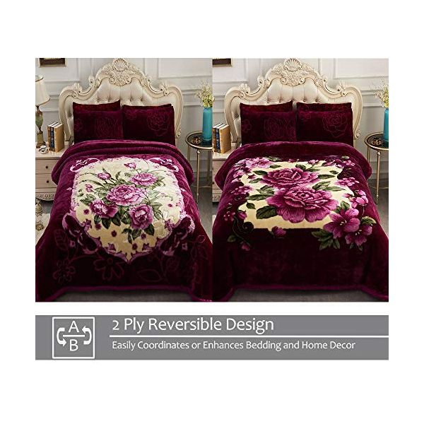 JML Fleece Blanket, Plush Blanket King Size 85