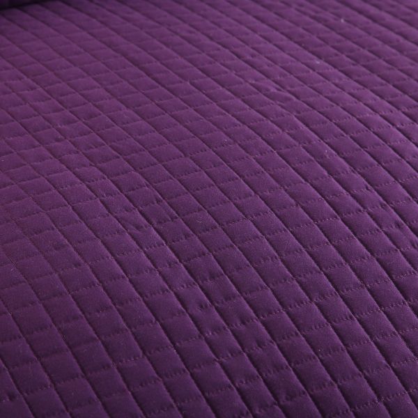 JML Quilt Set, 3 Piece Bedspreads - Reversible Plaid Design - Brushed Microfiber Coverlet Set for All Season, Soft Lightweight and Shrink Resistant (88