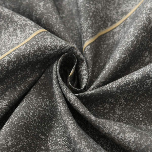 JML Duvet Cover, 3 Piece Duvet Cover Set, Soft Breathable Brushed Microfiber, gray