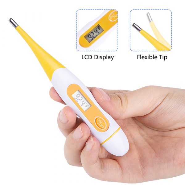 JML Digital Thermometer For Fever, Oral，Rectal and Underarm Use - Easy Accurate and Fast Reading 60-Second Medical Thermomether