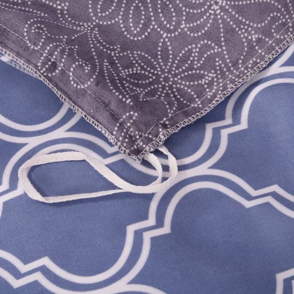 JML Duvet Cover, 3 Piece Duvet Cover Set, Soft Breathable Brushed Microfiber, black