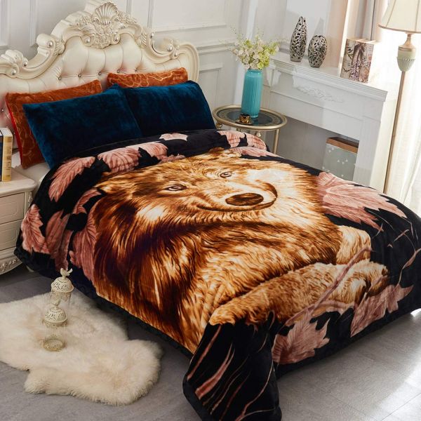 JML Fleece Blanket, Plush Blanket King Size 85