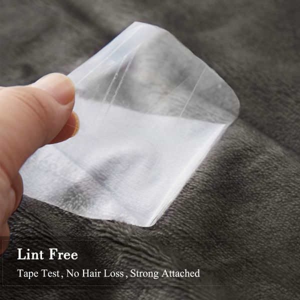 JML Sherpa Blanket Throw, Plush Soft Reversible All Season Lightweight Fleece Bed Throw Blanket for Bed Couch