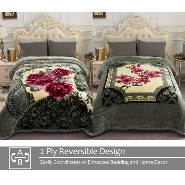 JML Fleece Blanket, Plush Blanket King Size 85