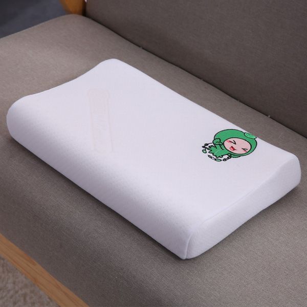 Misstex Latex Pillow - Natural Contour Orthopedic Neck Support Bed Pillow with Cotton Breathable Cover 17