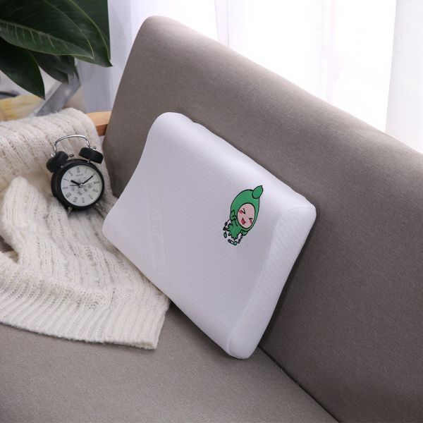 Misstex Latex Pillow - Natural Contour Orthopedic Neck Support Bed Pillow with Cotton Breathable Cover 17