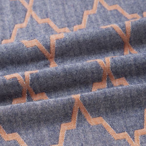 JML Throw Blanket Soft Jacquard Organic Bamboo Cotton Throw Blanket for Couch Bed Shawls and Wraps Cotton Blankets with Tassels for Home Sofa Chair Travel Lap Adult,50