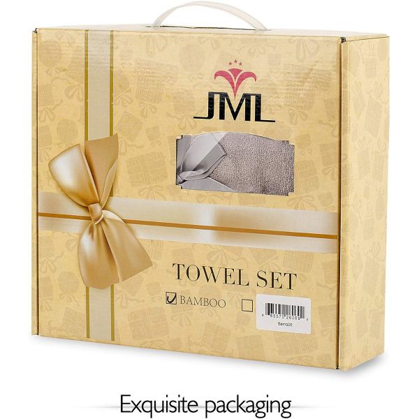 JML Bath Towels, Bamboo Bath Towels(2 Pack, 27