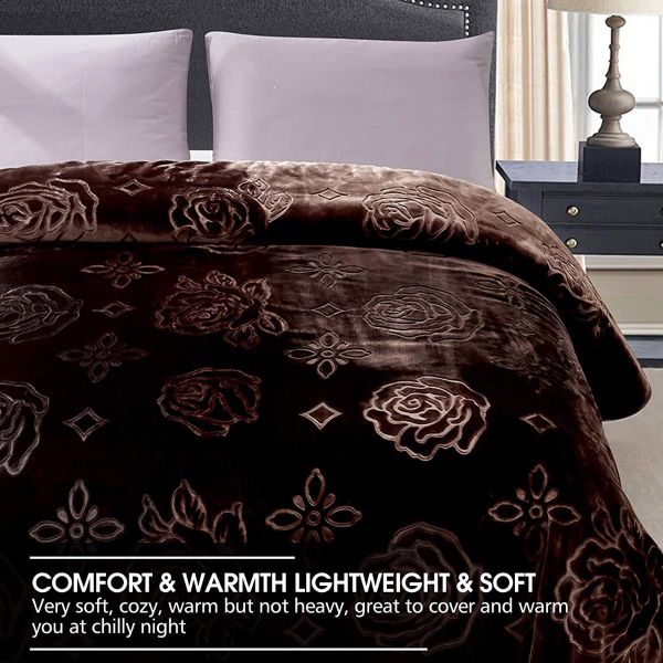 JML Plush Fleece Blanket, Bed Blanket Queen Size (79