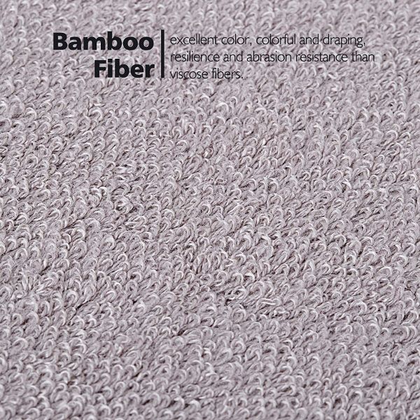 JML Bath Towels, Bamboo Bath Towels(2 Pack, 27