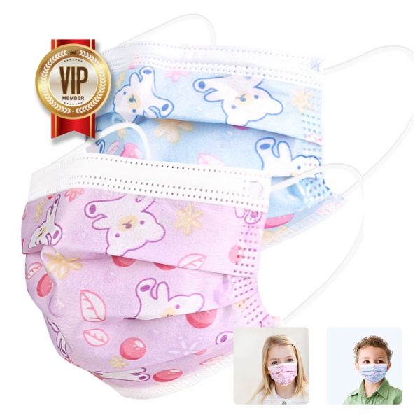 Disposable Kids Mask 3 Layer Protection 20 pcs