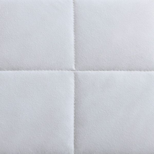 Soft Breathable Mattress Pad Cover, Diamond Quilted with 16