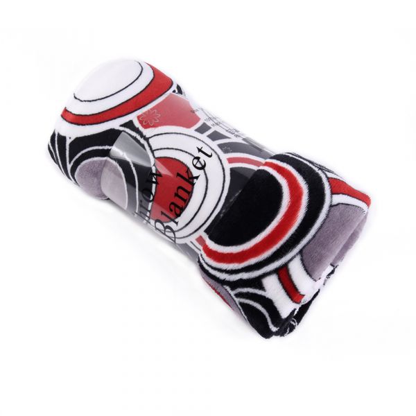 JML Flannel Blanket Sofa Couch Throw Blanket Super Soft,Pet,Travel,Home,Bed,Chair Decor- Printed Dot