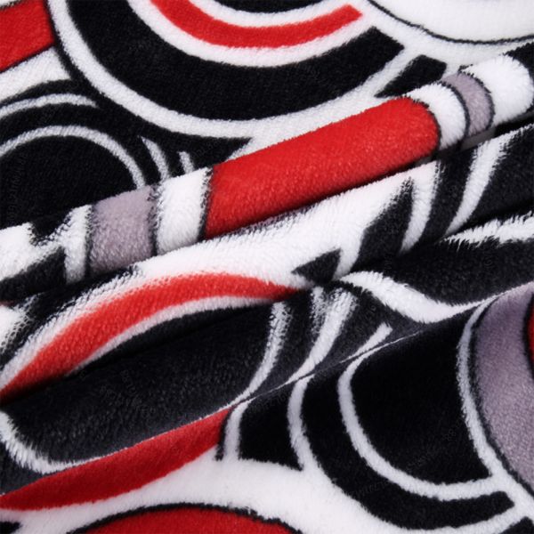 JML Flannel Blanket Sofa Couch Throw Blanket Super Soft,Pet,Travel,Home,Bed,Chair Decor- Printed Dot