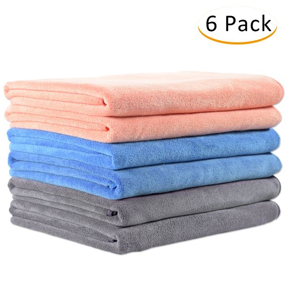 JML Bath Towel Sets (6 Pack, 27