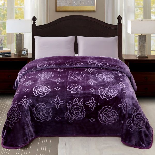 JML Plush Fleece Blanket, Bed Blanket Queen Size (79