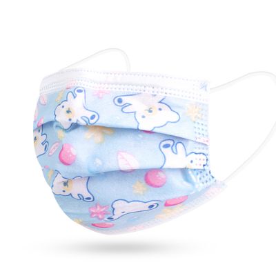 Disposable Kids Mask 3 Layer Protection 20 pcs-Boy